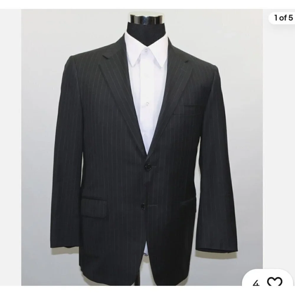Hickey Freeman for Nordstrom Loro Piana Superwool 130 Blazer, Navy, Size 44R